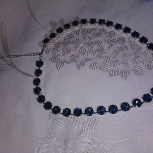 touchstone by Swarovski Accessories - Montana Blue Glitz necklace touchstone by Swarovski Accessories - Montana Blue Glitz necklace